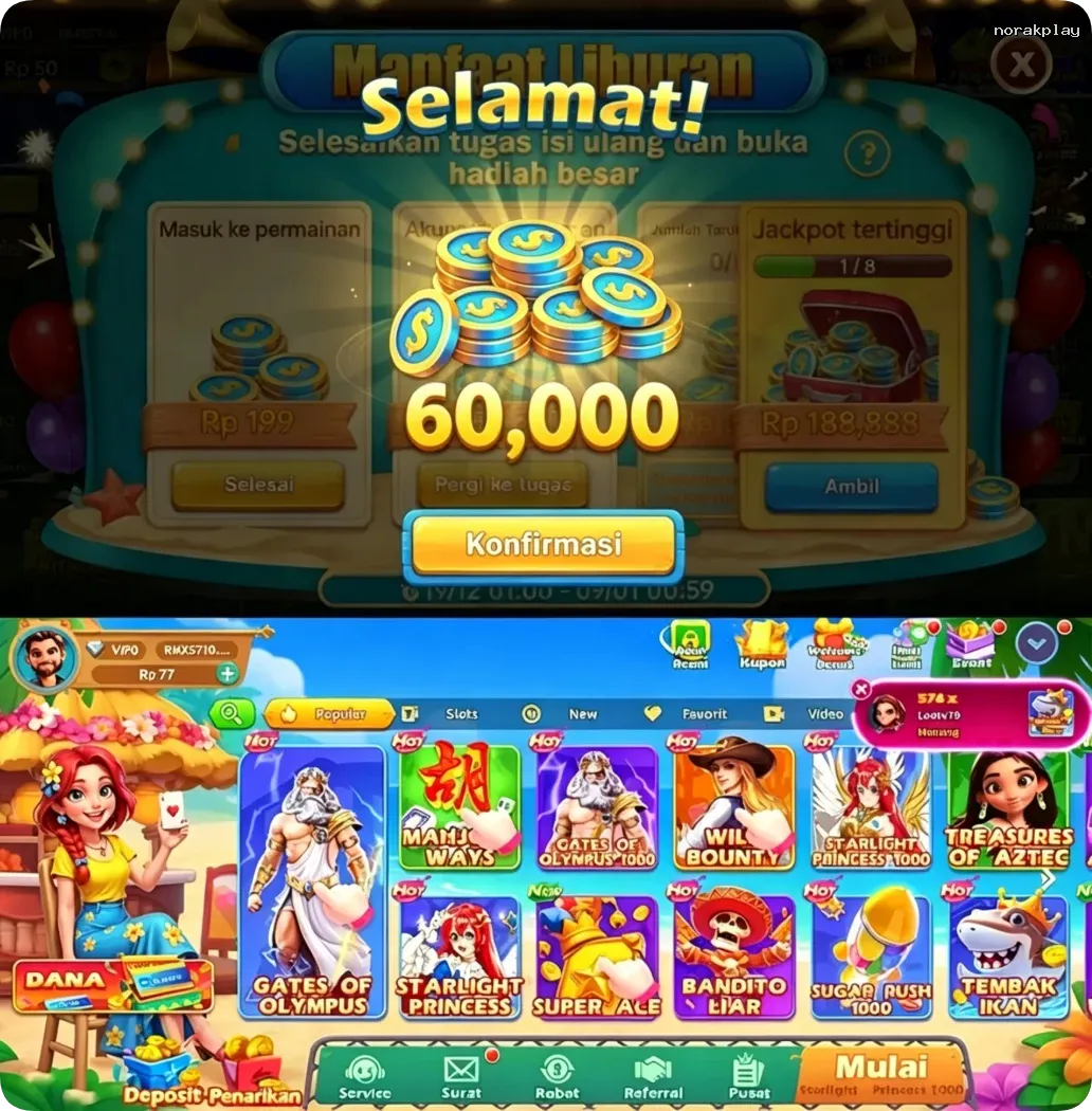 norakplay Masuk - norakplay Resmi